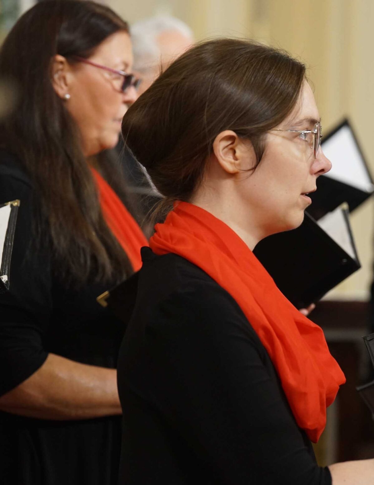 Soli Deo Gloria singers performing together